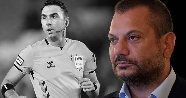 Ertuğrul Doğan dan canlı yayında sert çıkış: Hakemliği bitmiştir!