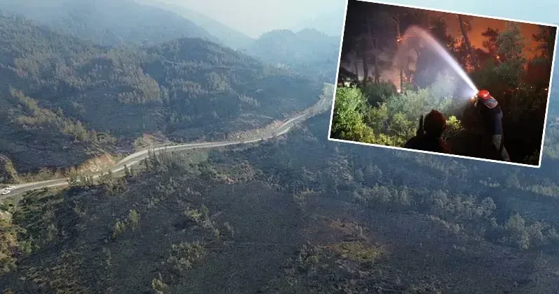 Muğla Köyceğiz’deki orman yangını 63 saatte kontrol altına alındı; 3 bin hektar alan zarar gördü