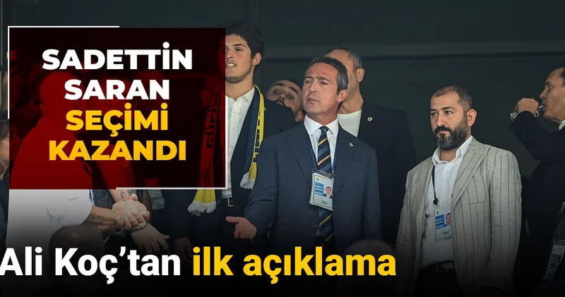 Ali Koç veda etti: Seçim sonrası ilk açıklama