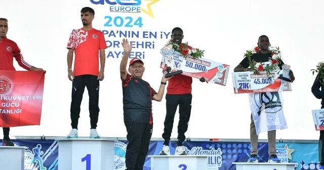 Uluslararası Kayseri 5 inci Yarı maratonu sona erdi Kayseri Haberleri
