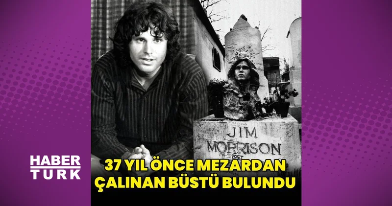 Jim Morrison ın 37 yıl önce mezarından çalınan mermer büstü bir evin bodrumunda bulundu magazin haberleri