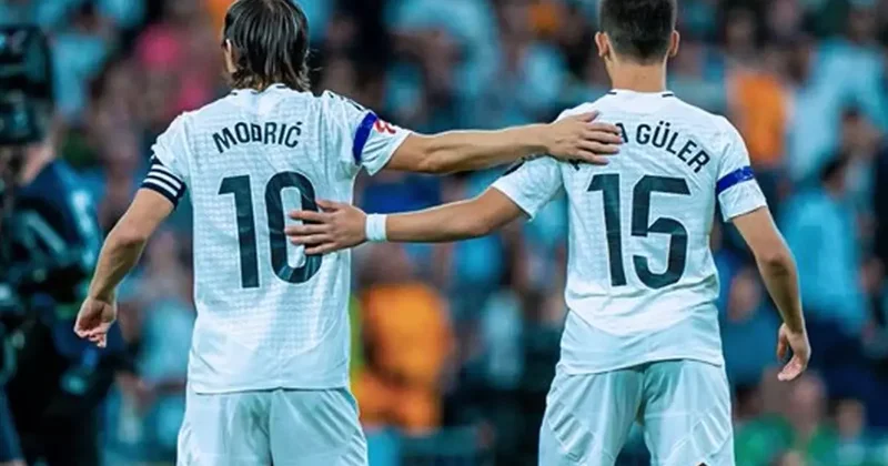 Ayrılık sonrası Arda Güler den Modric e duygusal veda