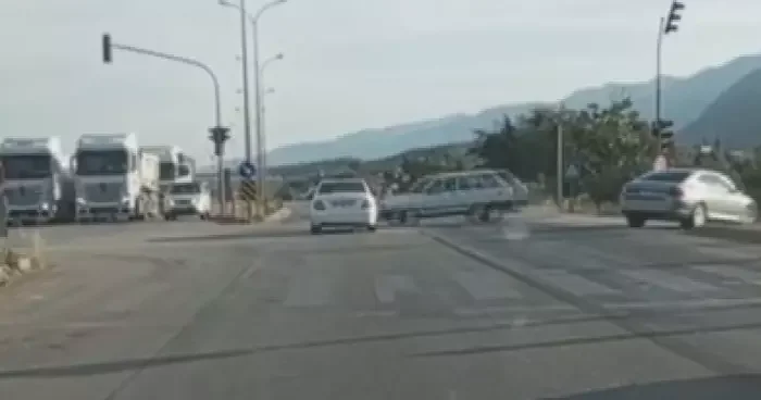 Yer: Hatay! Sosyal medya için görüntü çekerken kazayı kaydetti!
