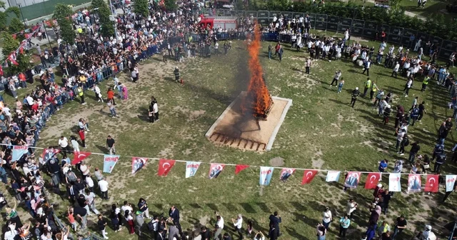 Kırklareli de baharın habercisi Kakava ateşi yakıldı Kırklareli Haberleri