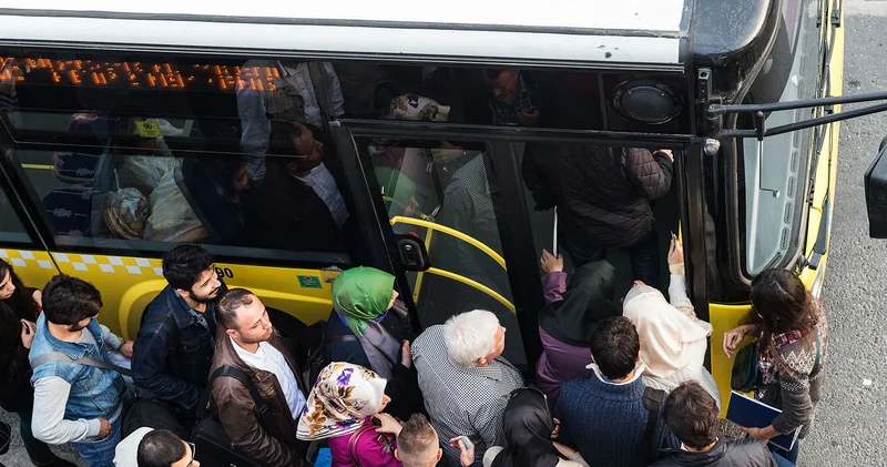 Otobüs eylemi trafiğe nasıl yansıdı?