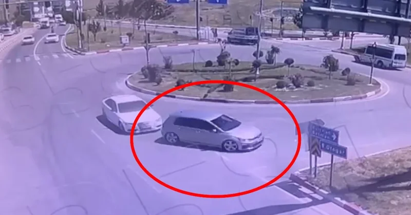 Siirt te hatalı sollama kaza getirdi: O anlar kamerada Sözcü Gazetesi