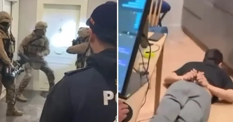 Lüks rezidansa baskın! Suçüstü yakalandılar, hepsi üniversite öğrencisi