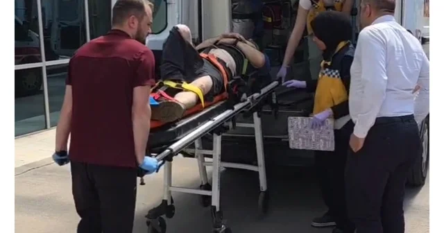 İş makinesinden düşen 3 işçi yaralandı Kocaeli Haberleri