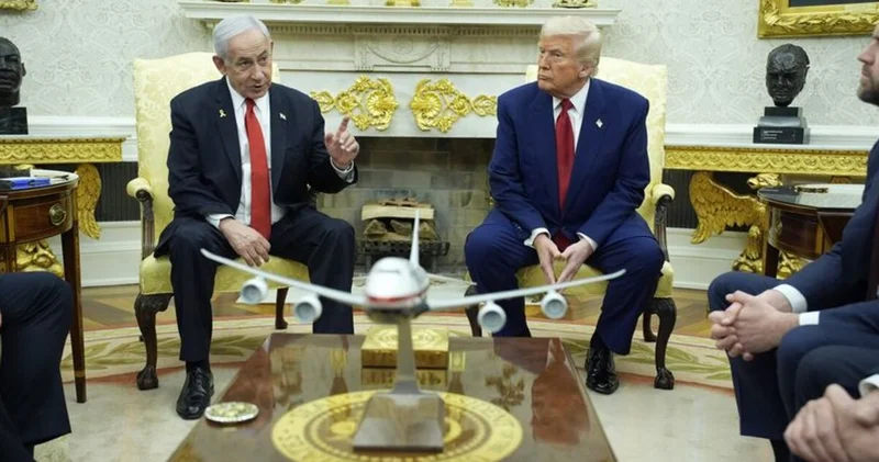 ABD Başkanı Trump Binyamin Netanyahu ile görüştü Dış Haberler