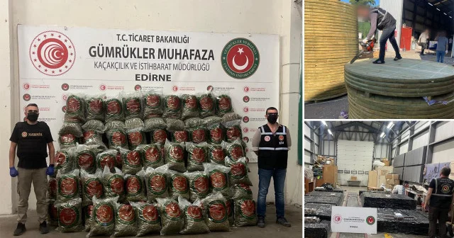 İki şehirde üç gümrük operasyonu: 418 milyon liralık yasa dışı ürün yakalandı İstanbul Haberleri