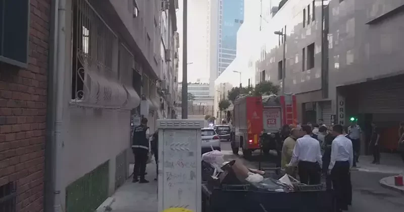 Şişli’de apartman dairesinde yangın: 1 ölü