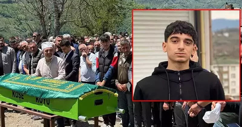 Denizde boğulan Yiğitcan, toprağa verildi