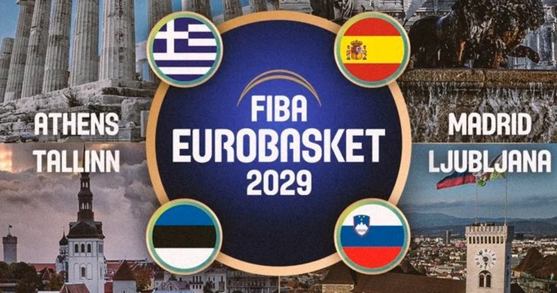 EuroBasket 2029 a İspanya, Yunanistan, Estonya ve Slovenya ev sahipliği yapacak Basketbol Haberleri
