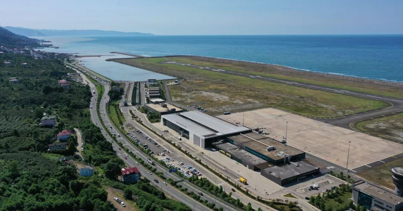 Ordu Giresun Havalimanı nın yolcu sayısında rekor artış