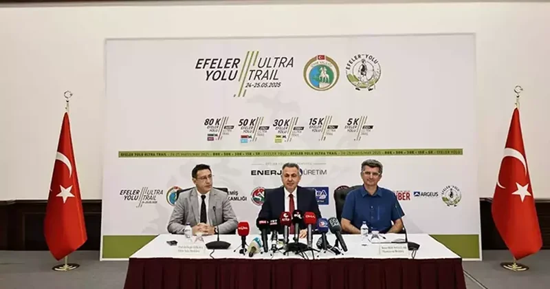 Efeler Yolu Ultra Trail maratonuna büyük ilgi! 6 ülkeden 256 sporcu yarışacak Spor Haberleri