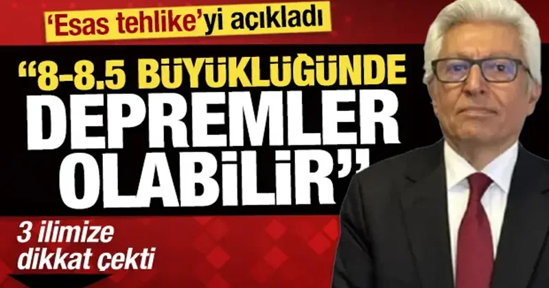Deprem uzmanı Pampal, ‘esas tehlike’yi açıkladı: 8 8.5 büyüklüğünde depremler olabilir