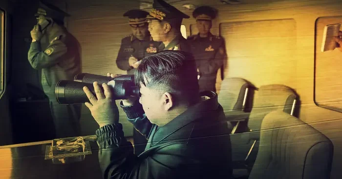 Kim i fena kızdırdılar! Kuzey Kore’de donanma töreninde büyük kaza: Yeni savaş gemisi denize indiriliyordu...