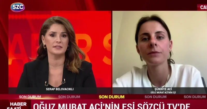 Oğuz Murat Aci nin eşi Şükriye Aci tazminat sürecini SÖZCÜ TV de anlattı! Oğlumun hakkını yedirmem Sözcü Gazetesi
