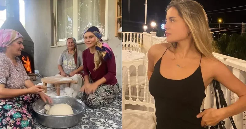 İsveçli köylü güzeli! Türkiye ye geldi, hayatı değişti