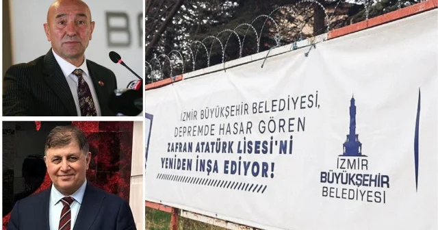 Etrafı afişlerle donatmışlardı: CHP li İzmir Belediyesi’nin Elazığ’a okul sözü yalan oldu İzmir Haberleri