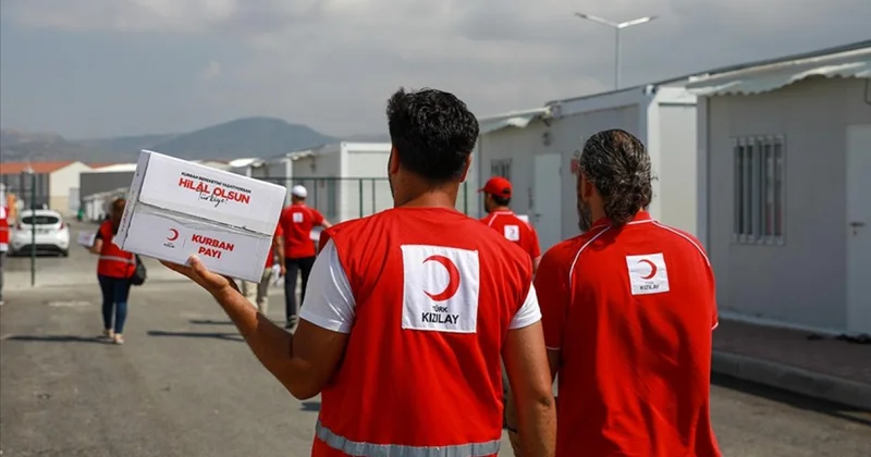 Türk Kızılay ihtiyaç sahiplerine yıl boyunca kurban eti ulaştıracak
