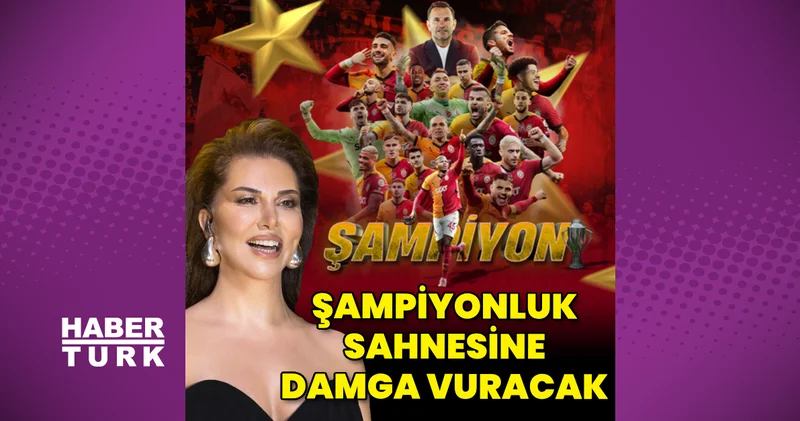 Ebru Yaşar, şampiyonluk kutlamasına damga vuracak Magazin haberleri