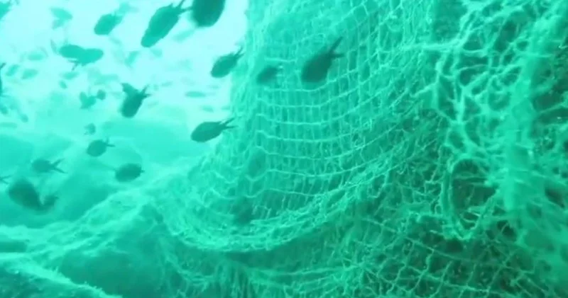 Karadeniz in derinleri hayalet ağlarla dolu