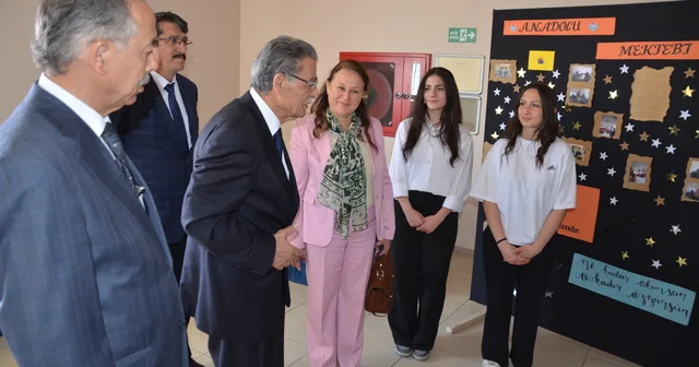 Kahramankazan da Anadolu Mektebi Yazar Okumaları Projesi etkinliği gerçekleştirildi Ankara Haberleri