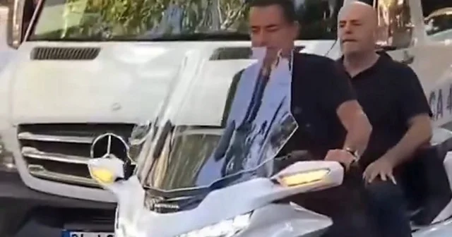 Acun Ilıcalı kasksız motosiklet sürerken görüntülendi VİDEO İZLE