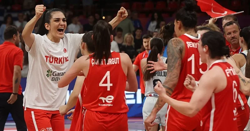 FIBA Kadınlar EuroBasket te Türkiye maçında seyirci rekoru kırıldı