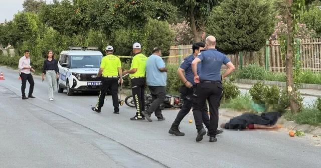 Aydın da ağaca çarpan motosikletli öldü Aydın Haberleri