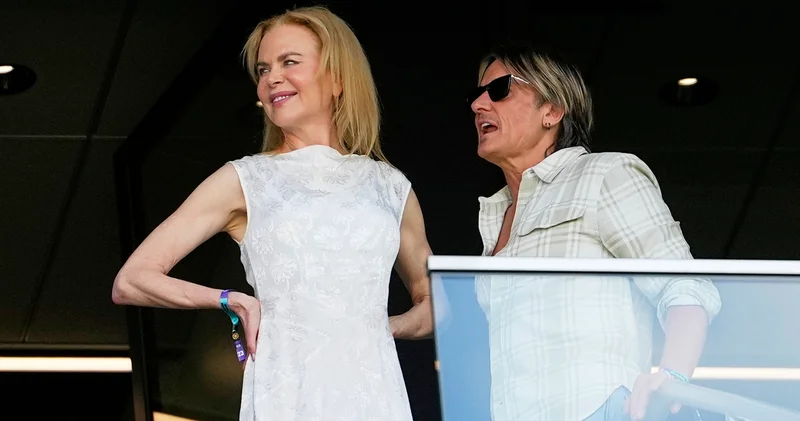 Nicole Kidman ve Keith Urban futbol maçı seyretti magazin haberleri