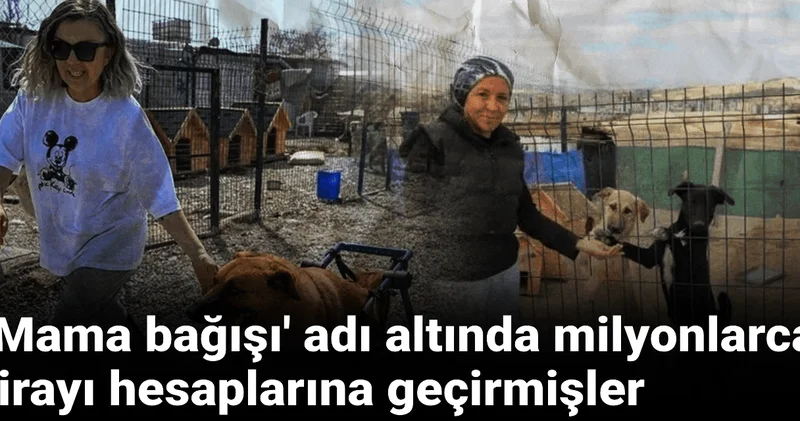 Mama bağışı adı altında milyonlarca lirayı hesaplarına geçirmişler