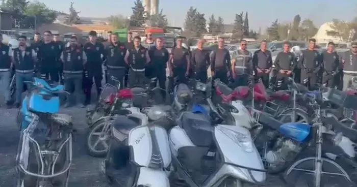 Trafiğe çıkması sakıncalı 23 motosiklet ele geçirildi