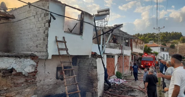 Tokat ta yangın sonucunda dört evde hasar oluştu Gündem Haberleri