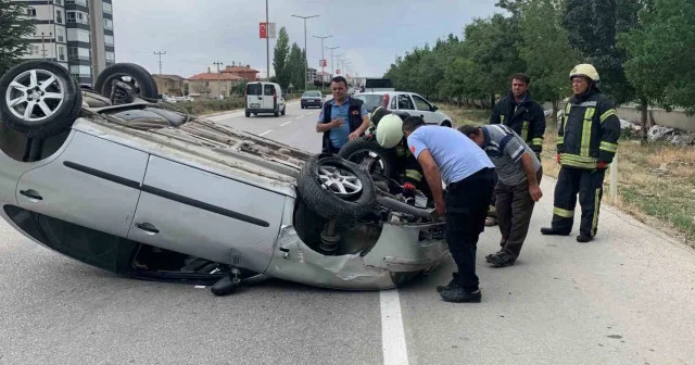 Karaman’da otomobil takla attı: 2’si çocuk 4 yaralı VİDEO İZLE