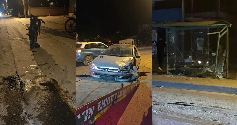 Sakarya da otomobille çarpışan motosiklet sürücüsü öldü