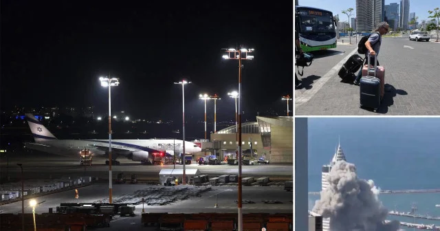 İsrail hava sahasını uçuşlara kapattı Dünya Haberleri