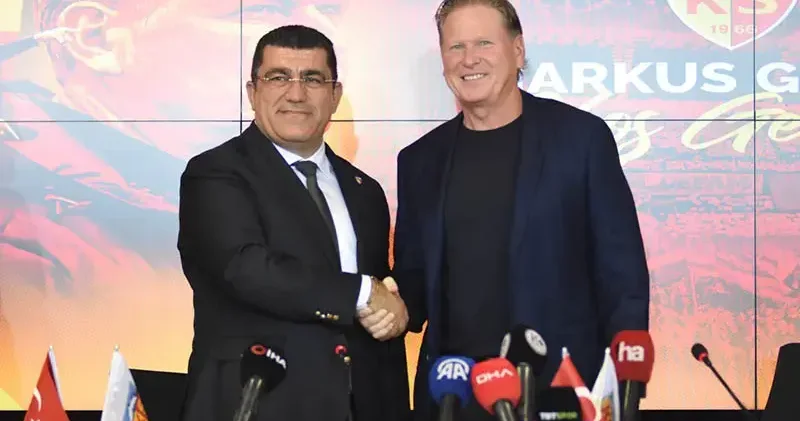 Kayserispor, Markus Gisdol ile 2 yıllık sözleşme imzaladı