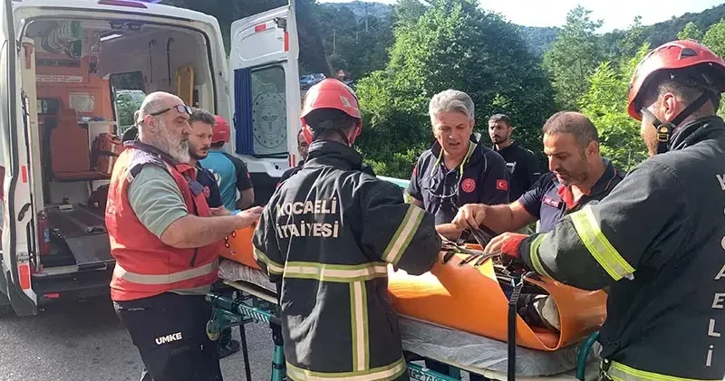 Dereye düşen çocuğunu kurtarmak isteyen anne öldü