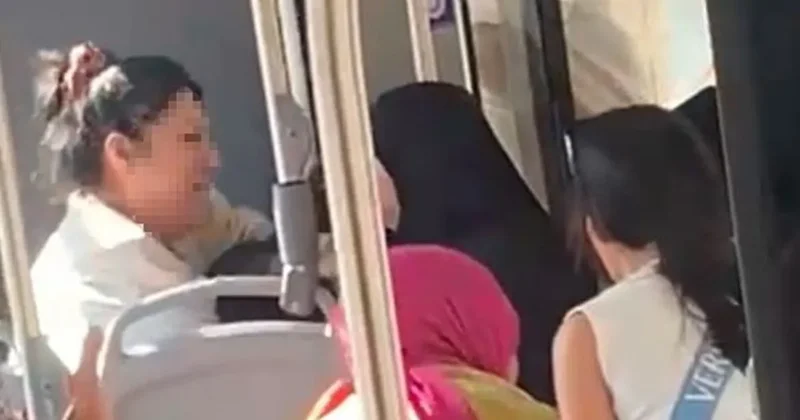Otobüste tesettürlü kadına hakaret: 2 yaşındaki kızının gözleri önünde küfür ve şiddete maruz kaldı