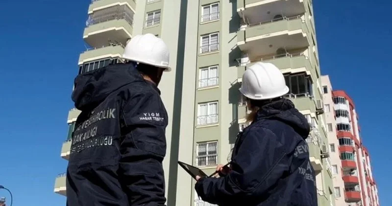 Afetler sonrası bina hasar tespitine ilişkin yönetmelik Resmî Gazete de: Binaların hasar dereceleri 10 farklı şekilde sınıflandırıldı!