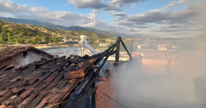Tokat ta 4 evde alevlere teslim oldu Sözcü Gazetesi