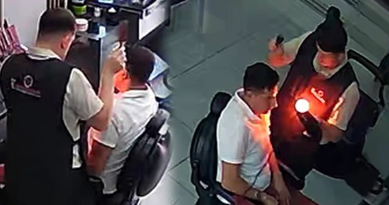 Saç kesimi kabusa döndü: Berberin elinde bomba gibi patladı!