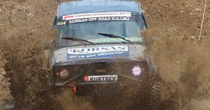 Rize’de Off road yarışları nefes kesti