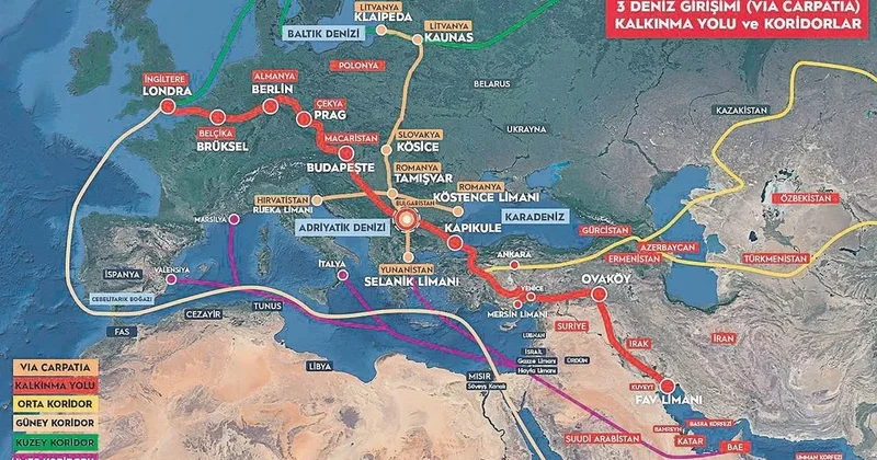 Kalkınma yolu ve orta koridor hayati önemde