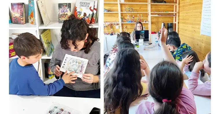 Umutlar sanat ve sporla büyüyor