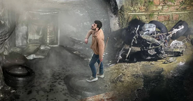 Tam bir suç makinası: Kundakladı, yaraladı, gasbettiği motorla yakalandı