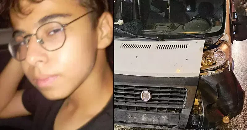 Ömer, yolun karşısına geçerken minibüsün çarpmasıyla öldü
