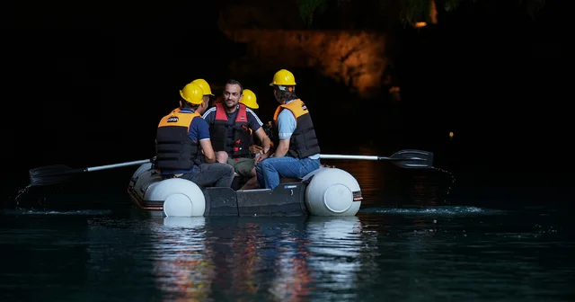 Antalya nın gizemli mağarası Altınbeşik teki biyolojik çeşitlilik su altından görüntülendi Antalya Haberleri